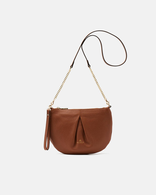 Emma Pouch colore caramel