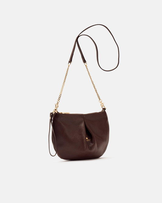 Emma Pouch colore cioccolato