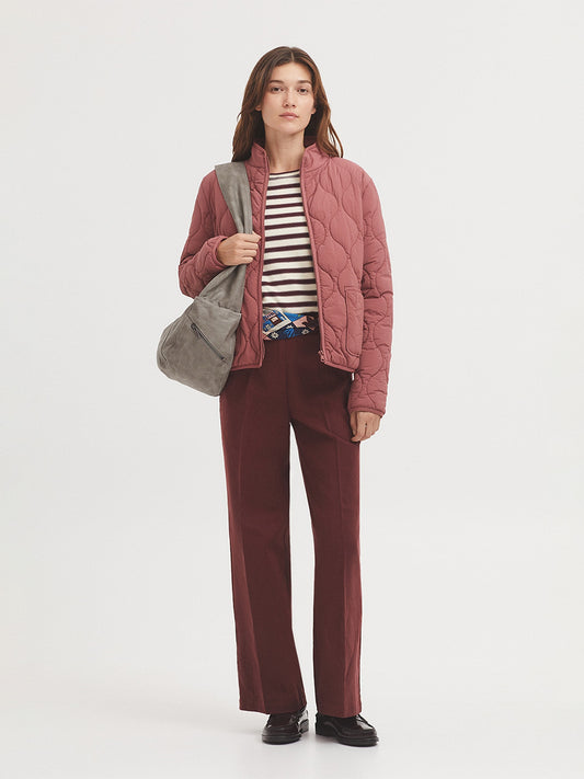 Giacca trapuntata colore Dark pink