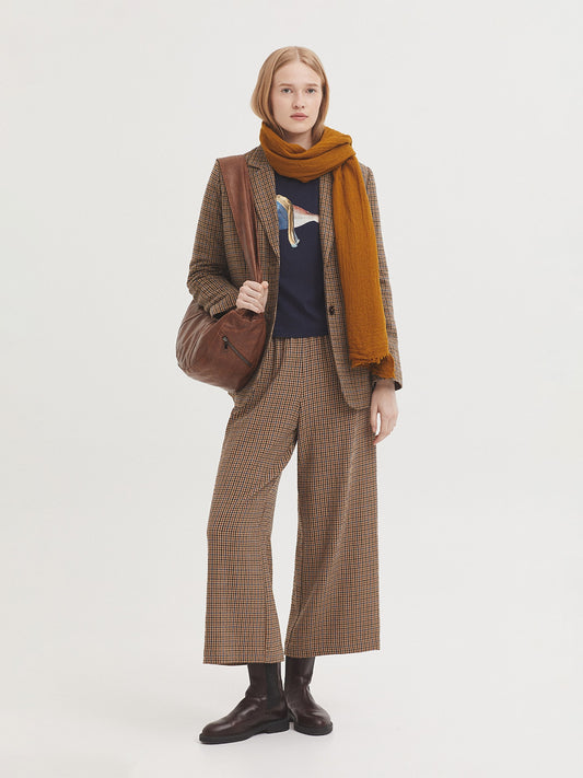 Foulard colorato caramel