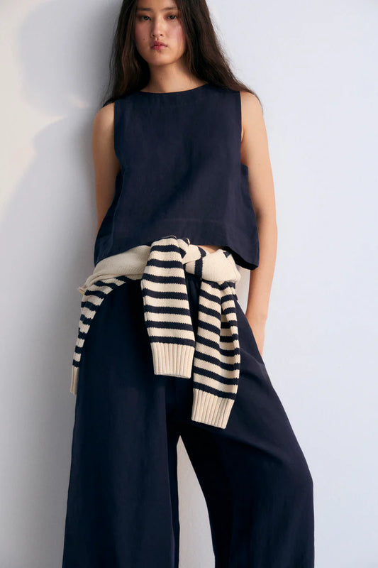 Hera palazzo pant navy