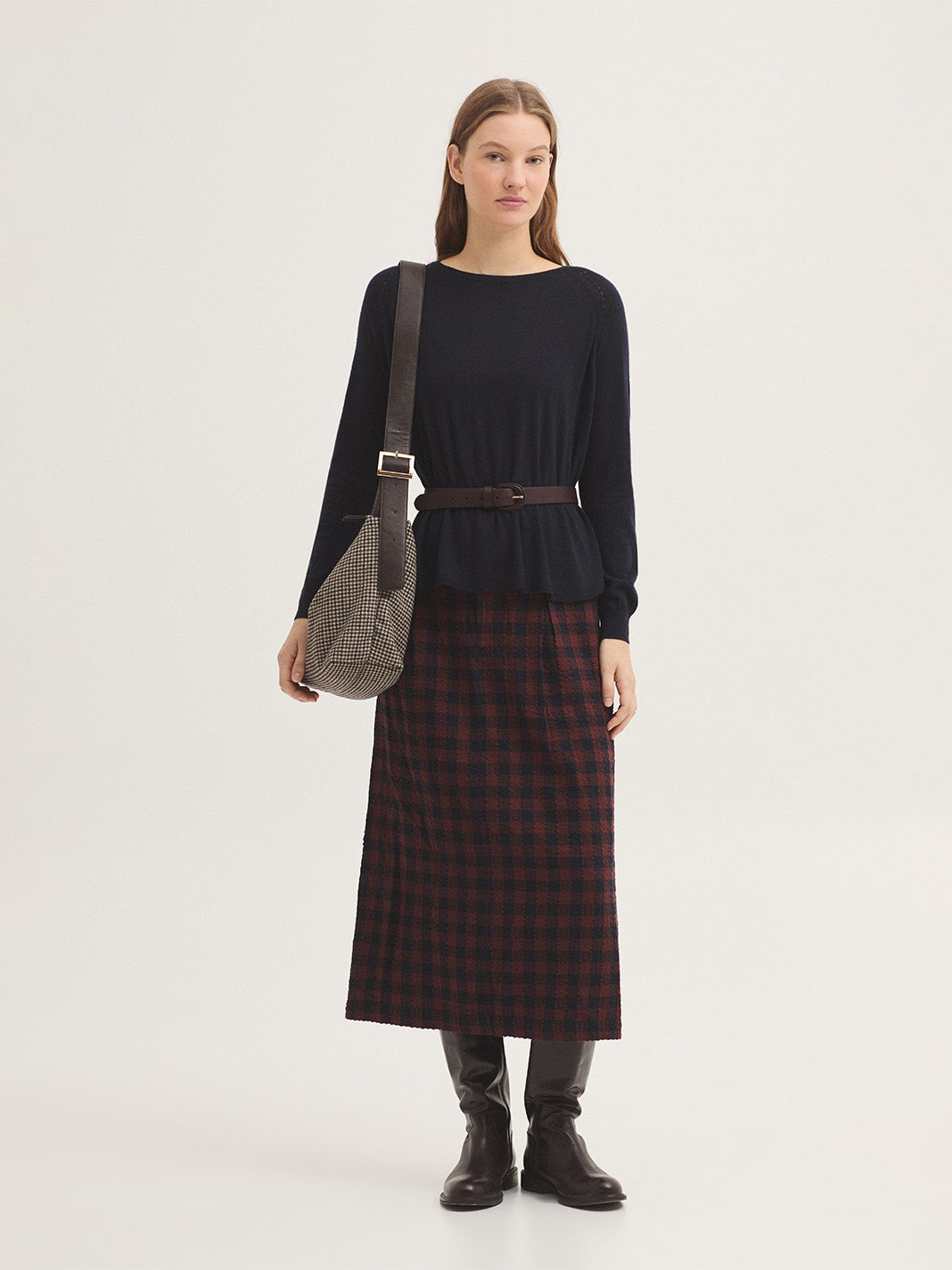 Maglione basic oversize Navy blue