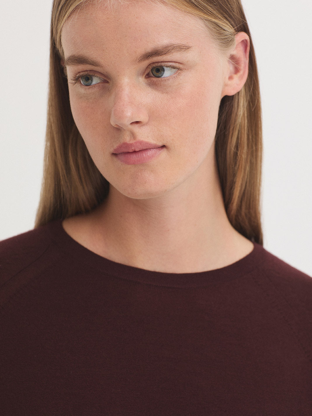 Maglione basic oversize Chestnut