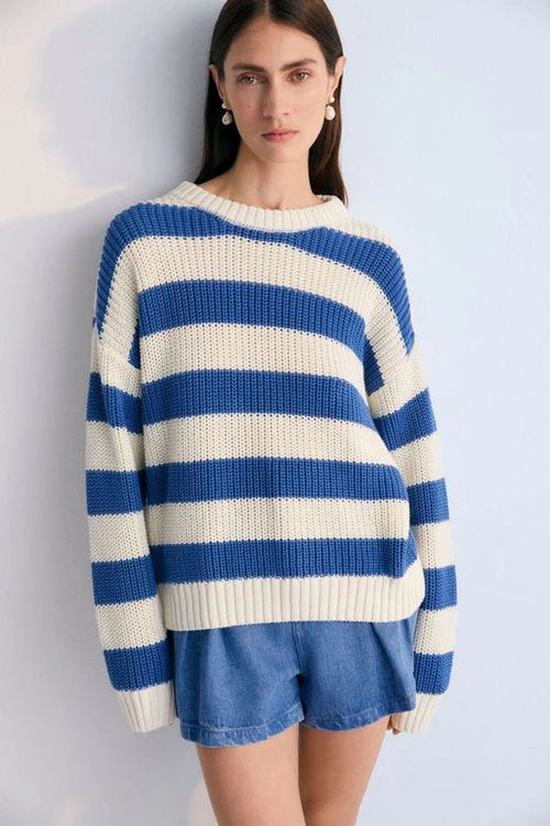 Leto jumper blu cobalto