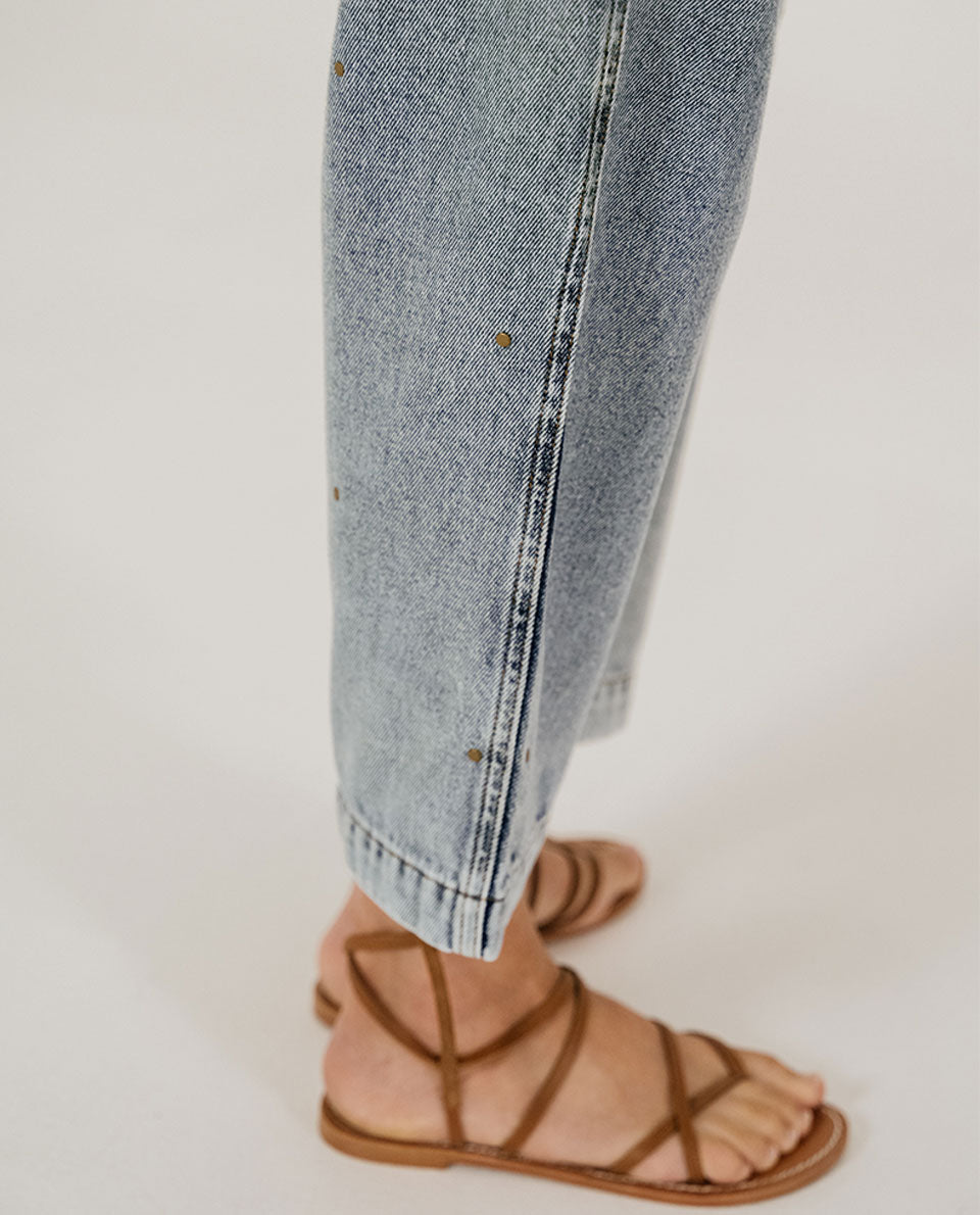 Denim con borchie Teddy On