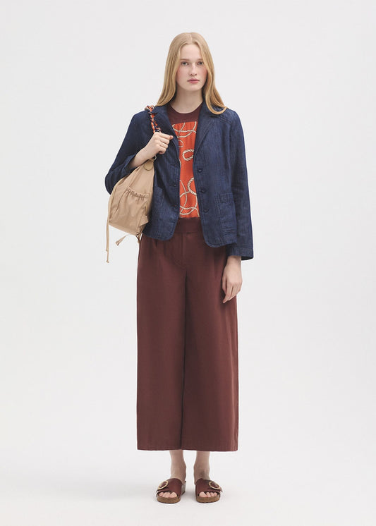 Gonna pantalone popeline