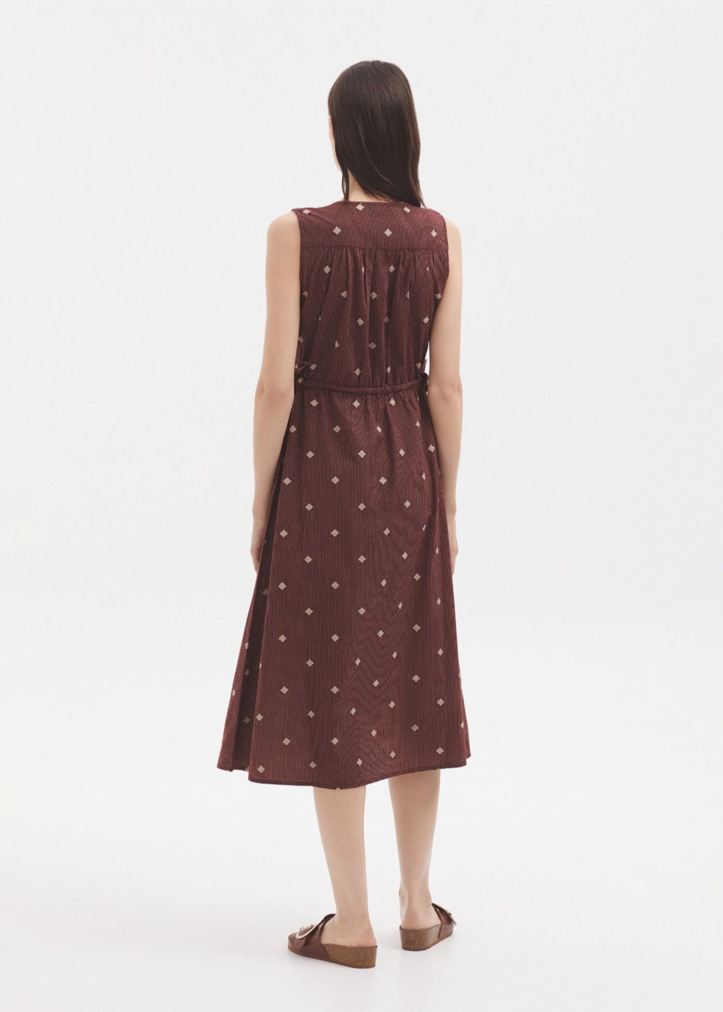 Abito diamond jacquard