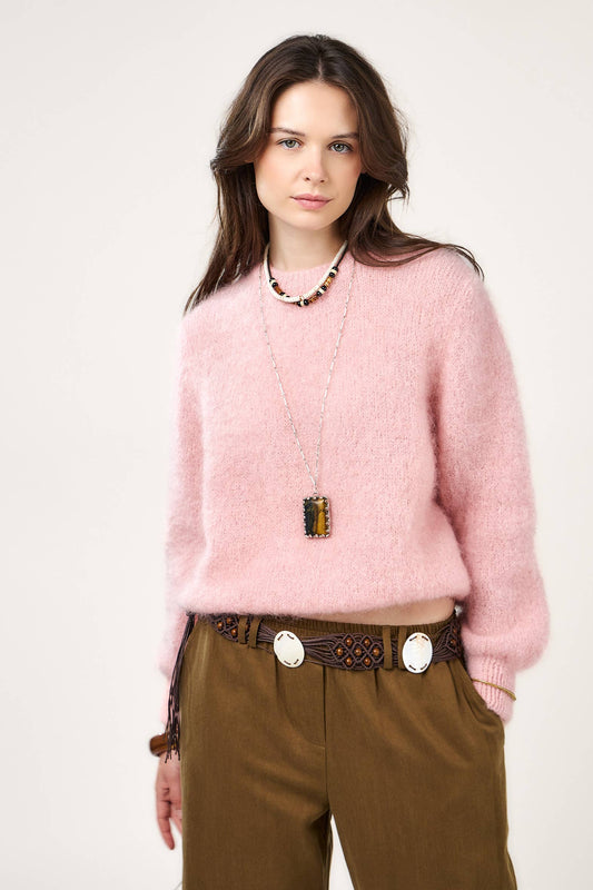 Pull in misto lana mohair