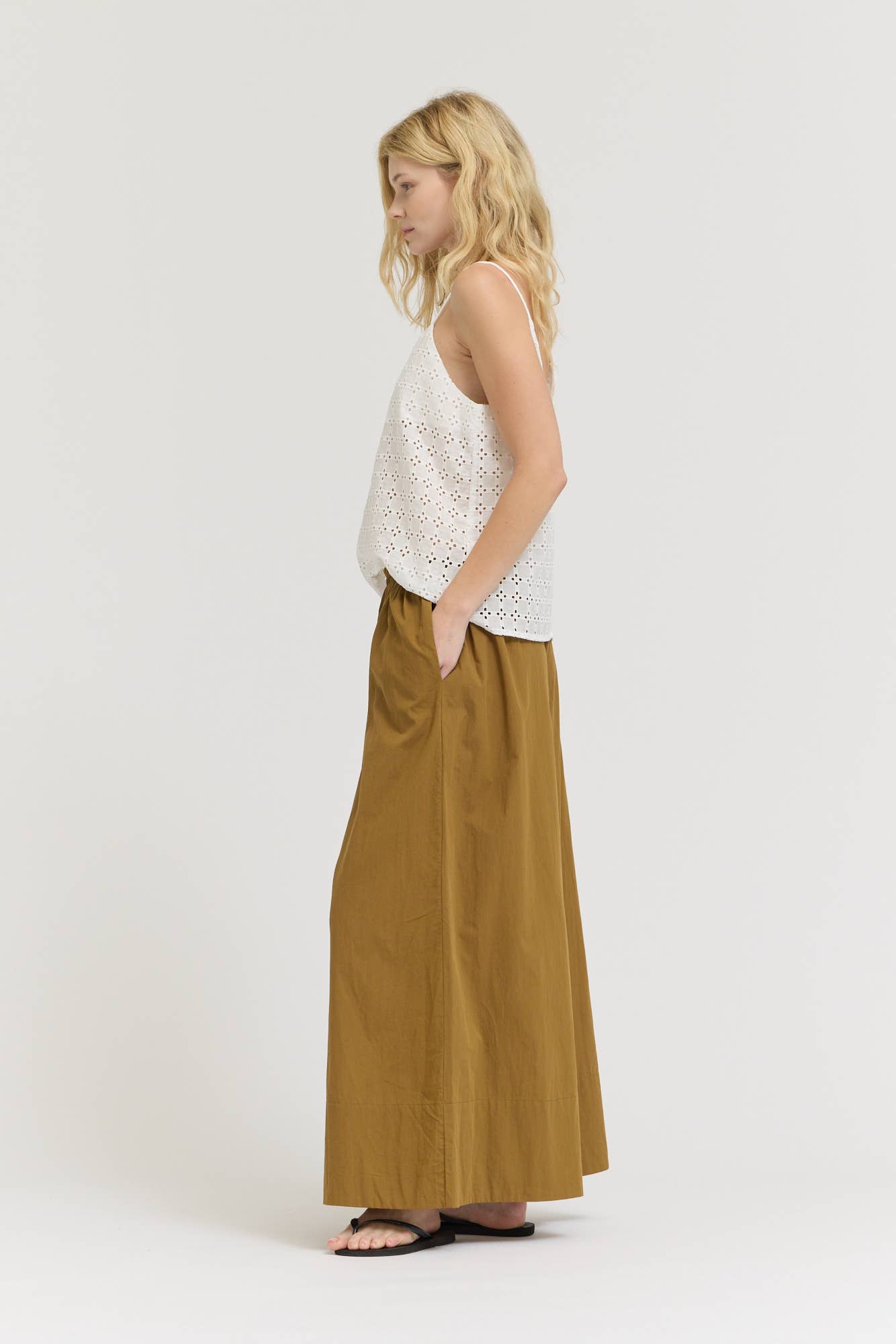 50951 - CULOTTE IN POPELINE DI COTONE