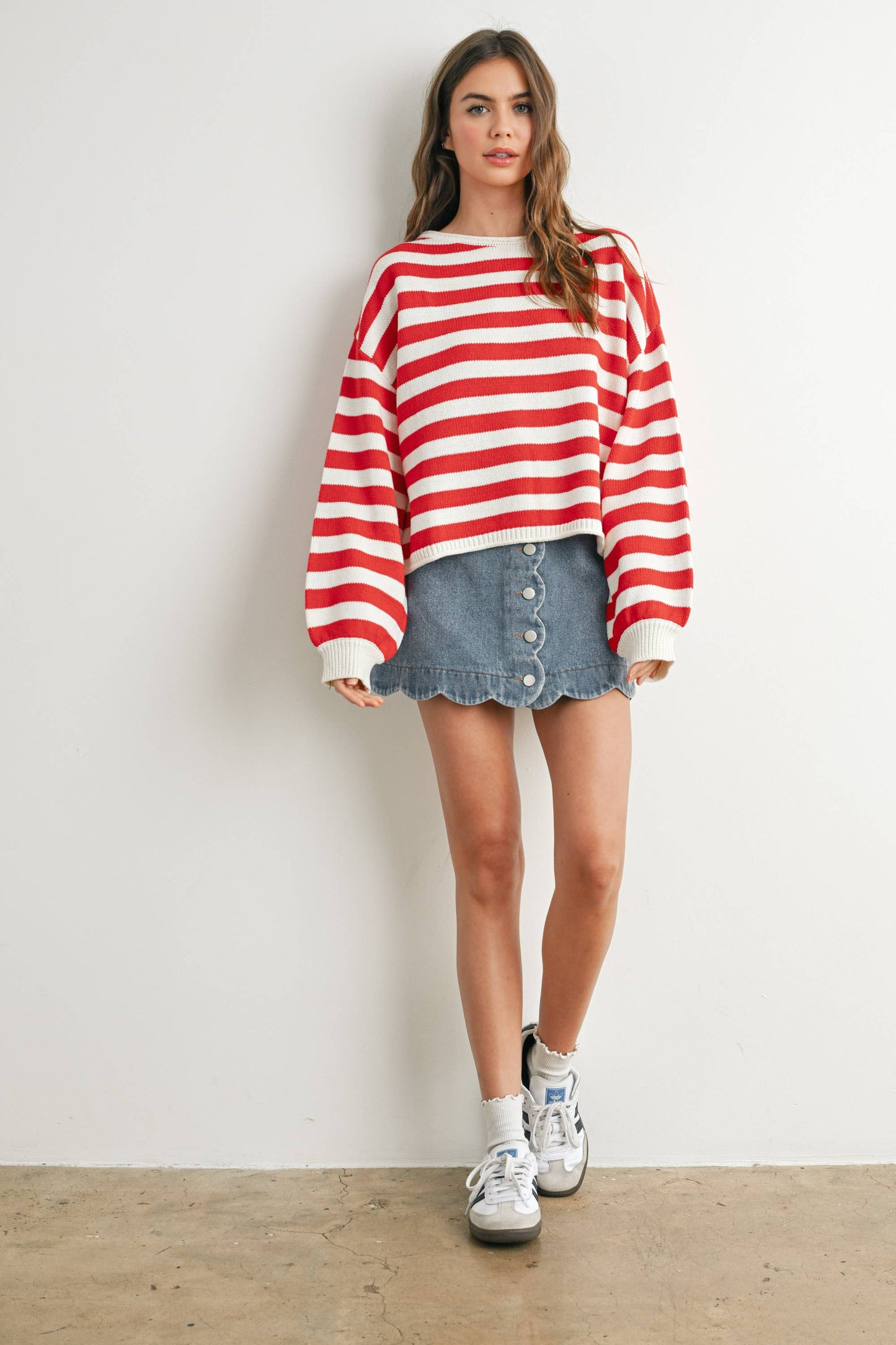 Maglione a righe - BMW7645