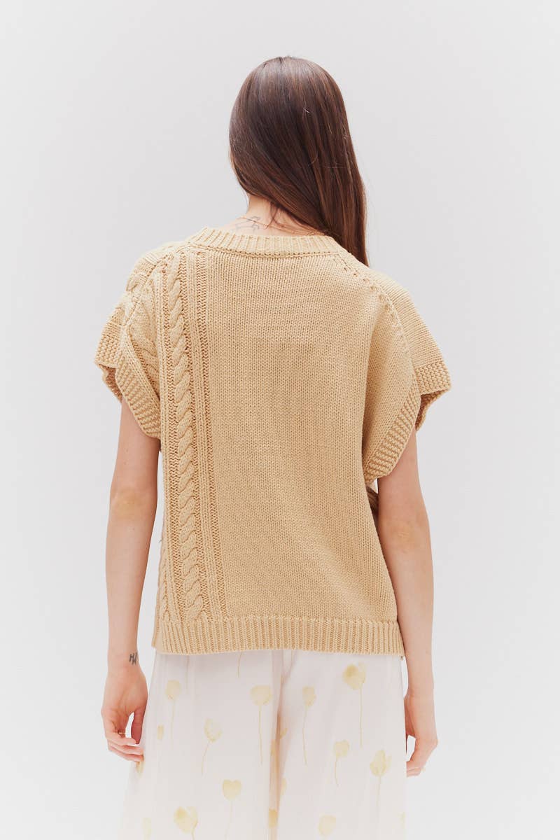 41862 - GILET ESTIVO IN MAGLIA