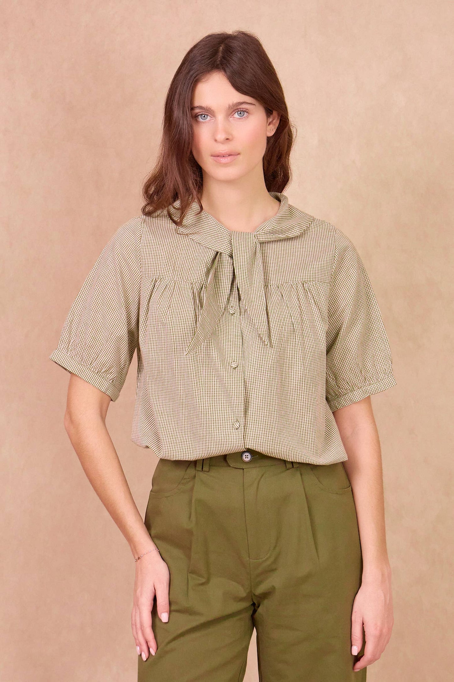 SUZANA Blusa in cotone