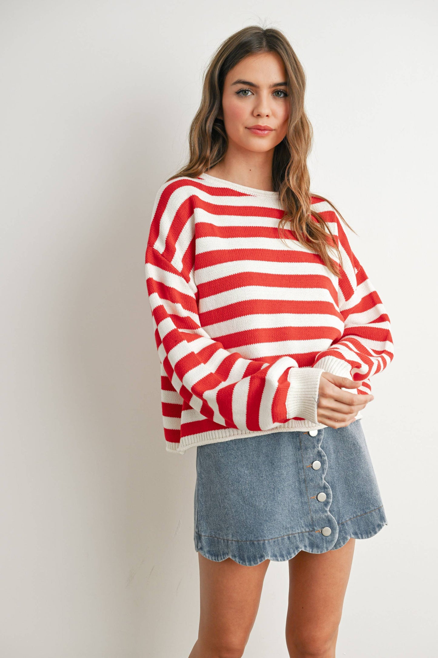 Maglione a righe - BMW7645