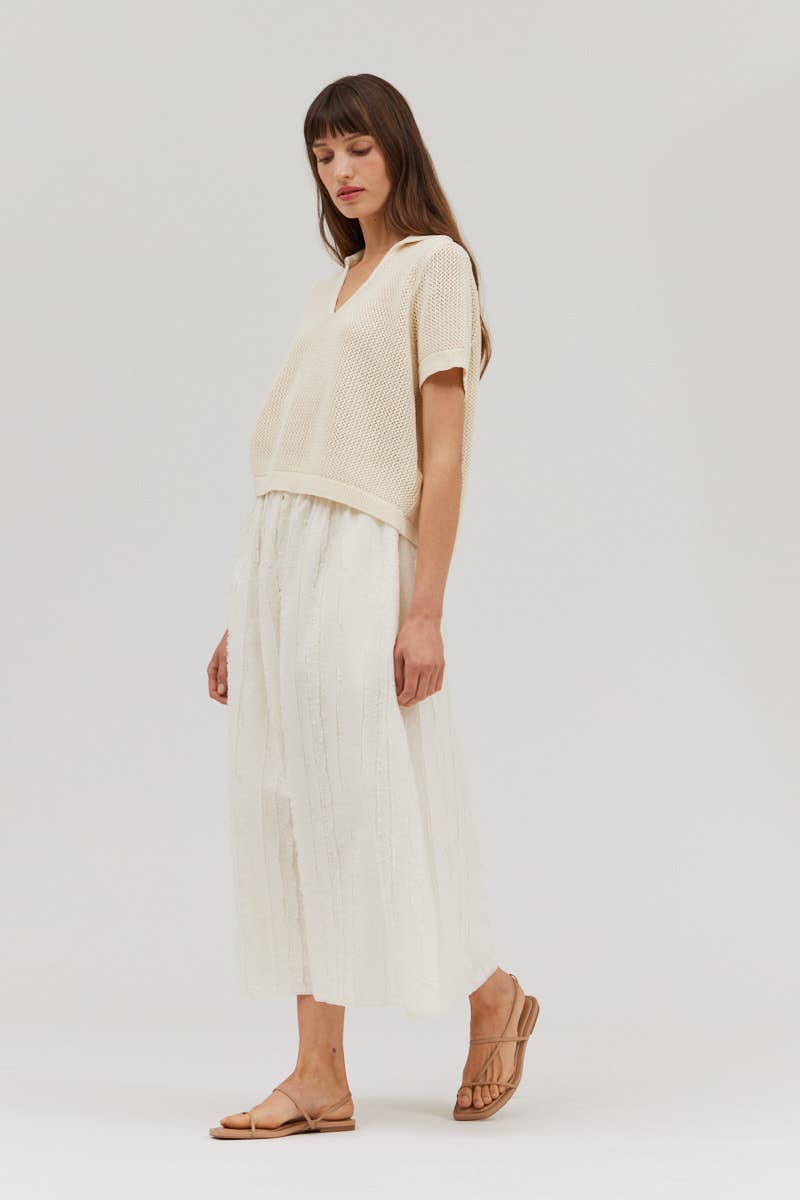 41845 - MAGLIA CAMICIA IN COTONE