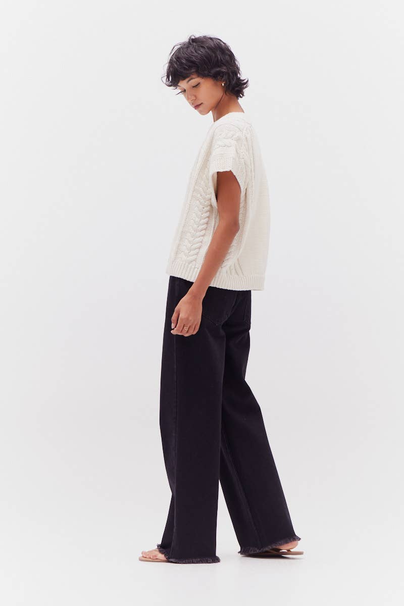 41862 - GILET ESTIVO IN MAGLIA