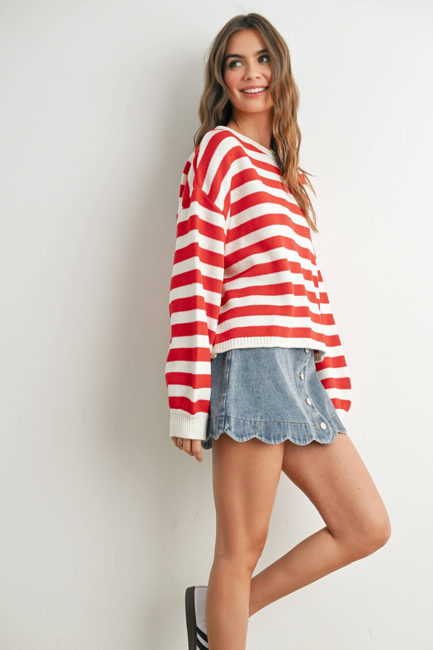 Maglione a righe - BMW7645
