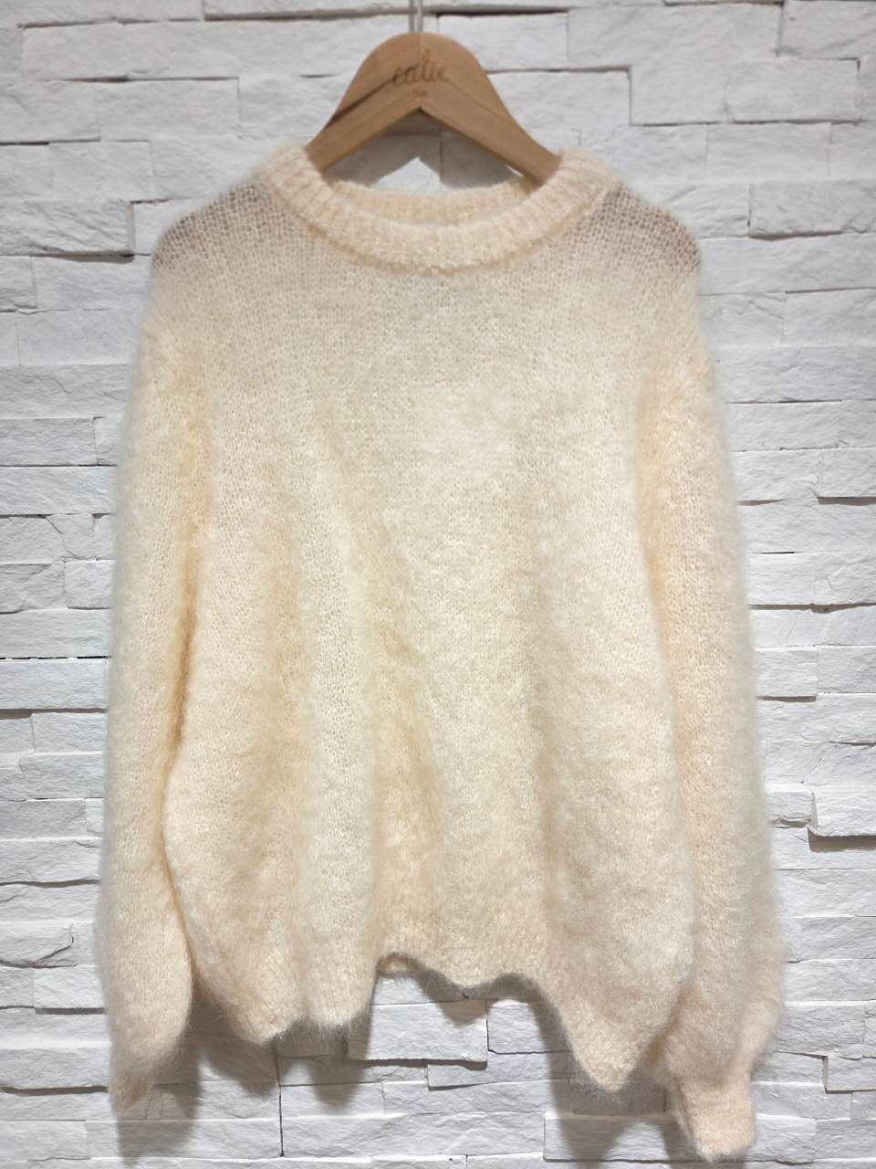 Pull in misto lana mohair