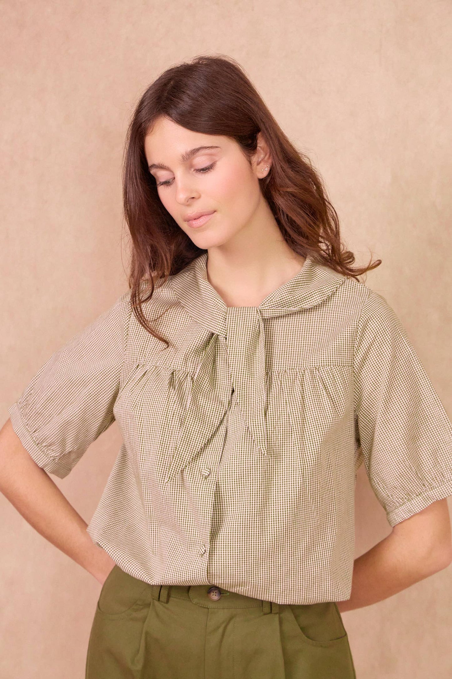 SUZANA Blusa in cotone