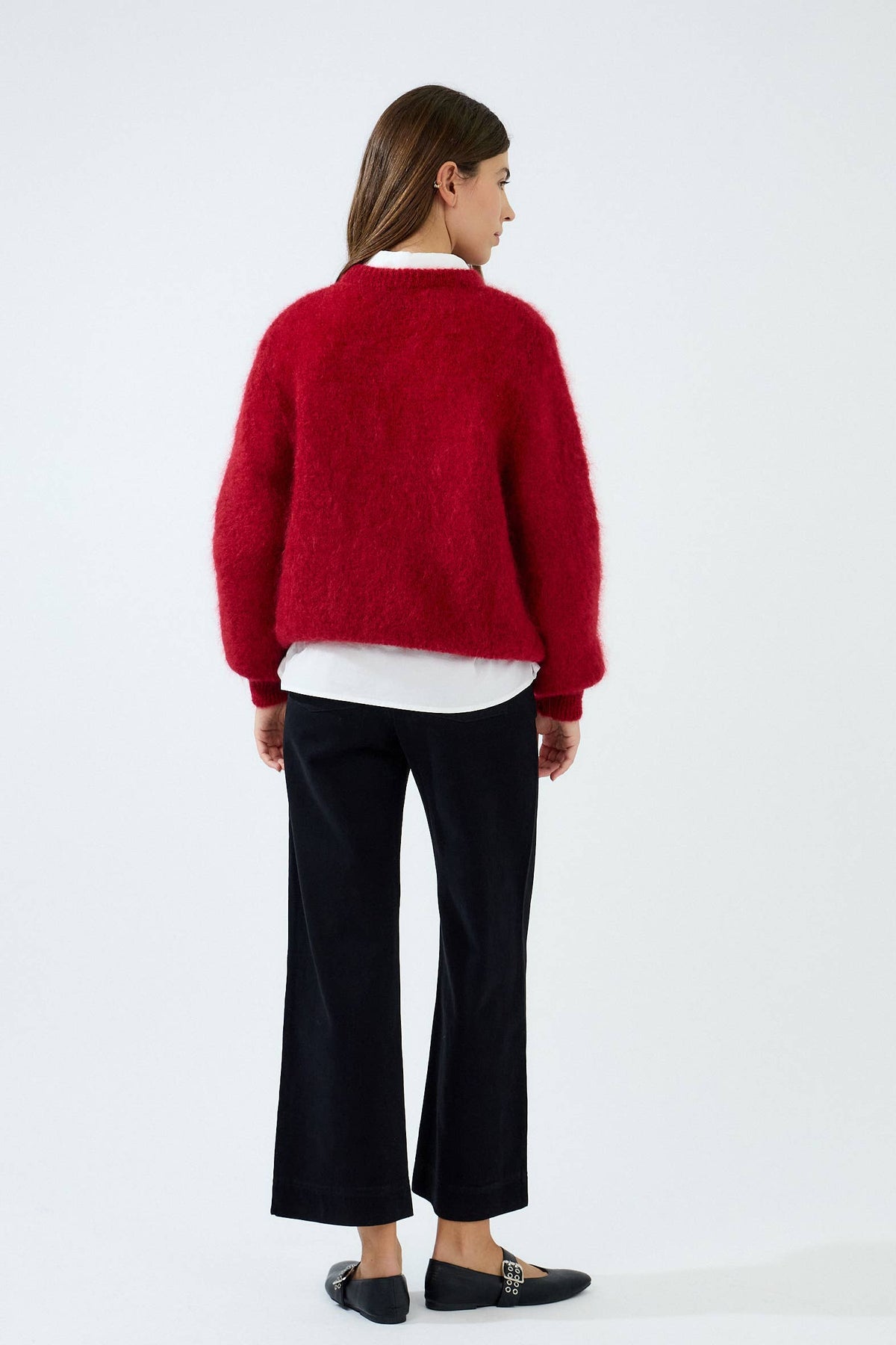 Pull in misto lana mohair