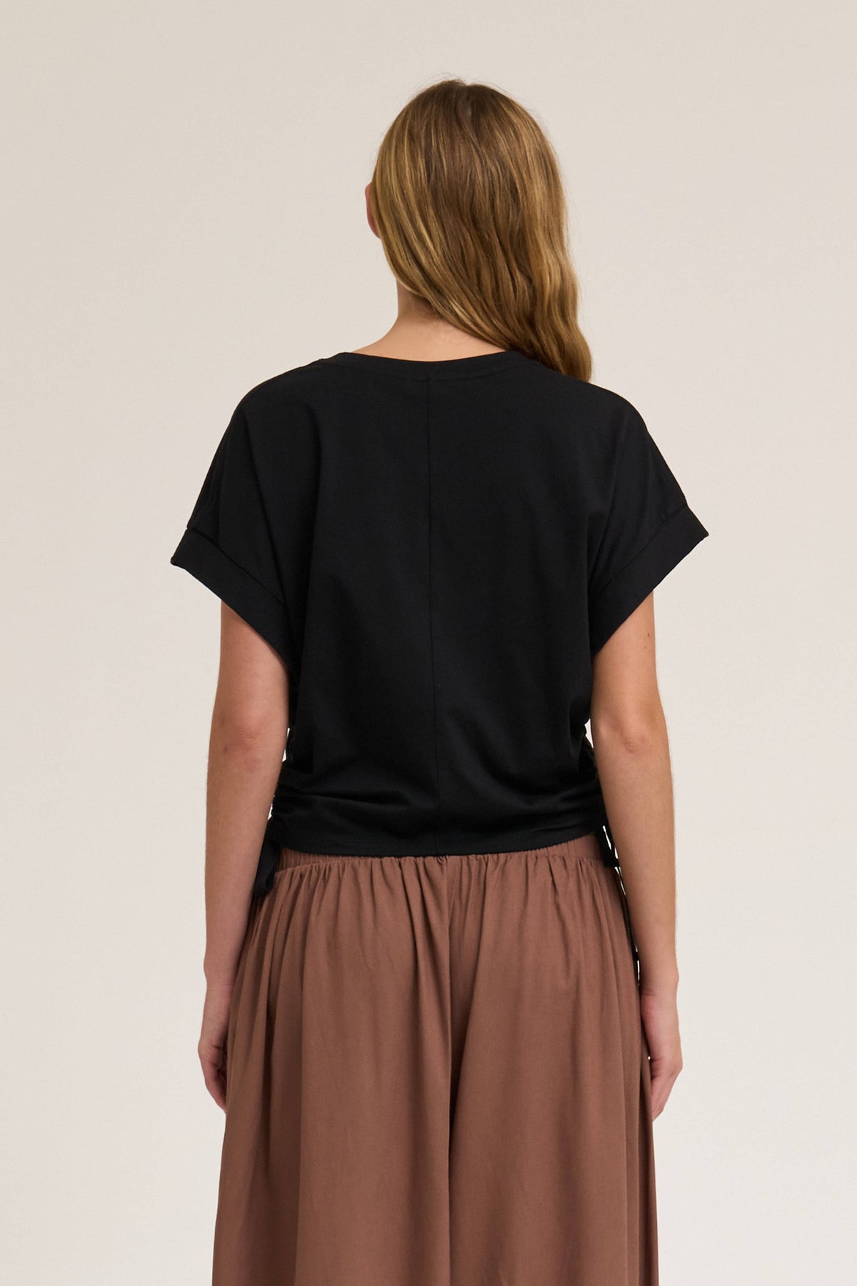 Boxi T-shirt con elastico laterale