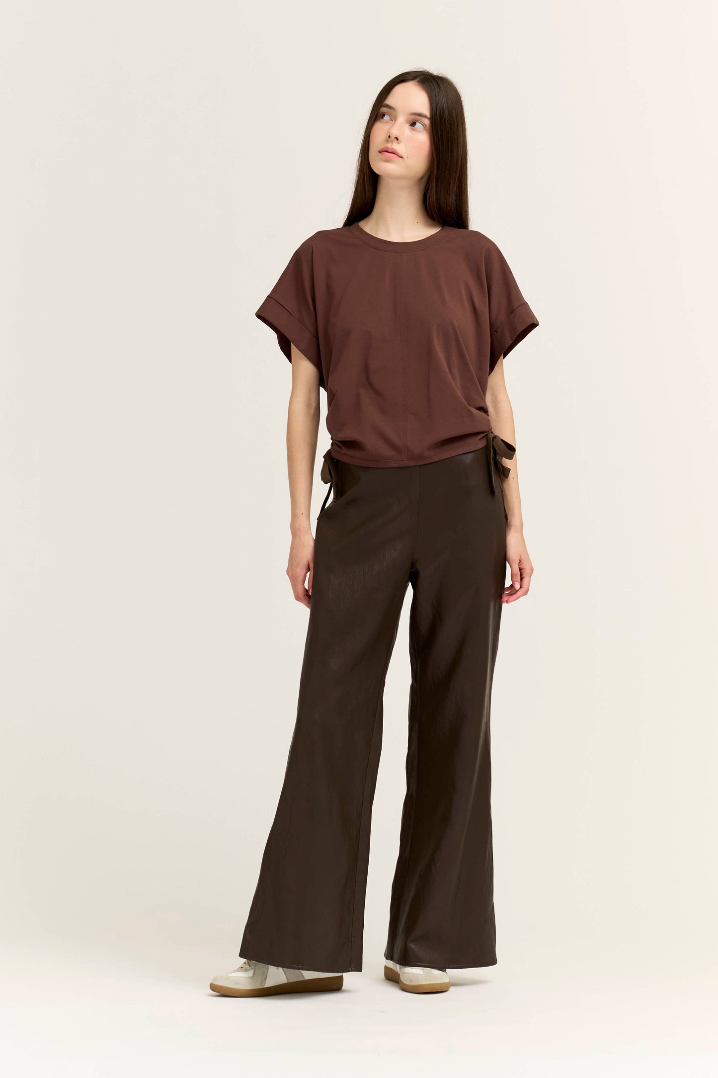 Boxi T-shirt con elastico laterale