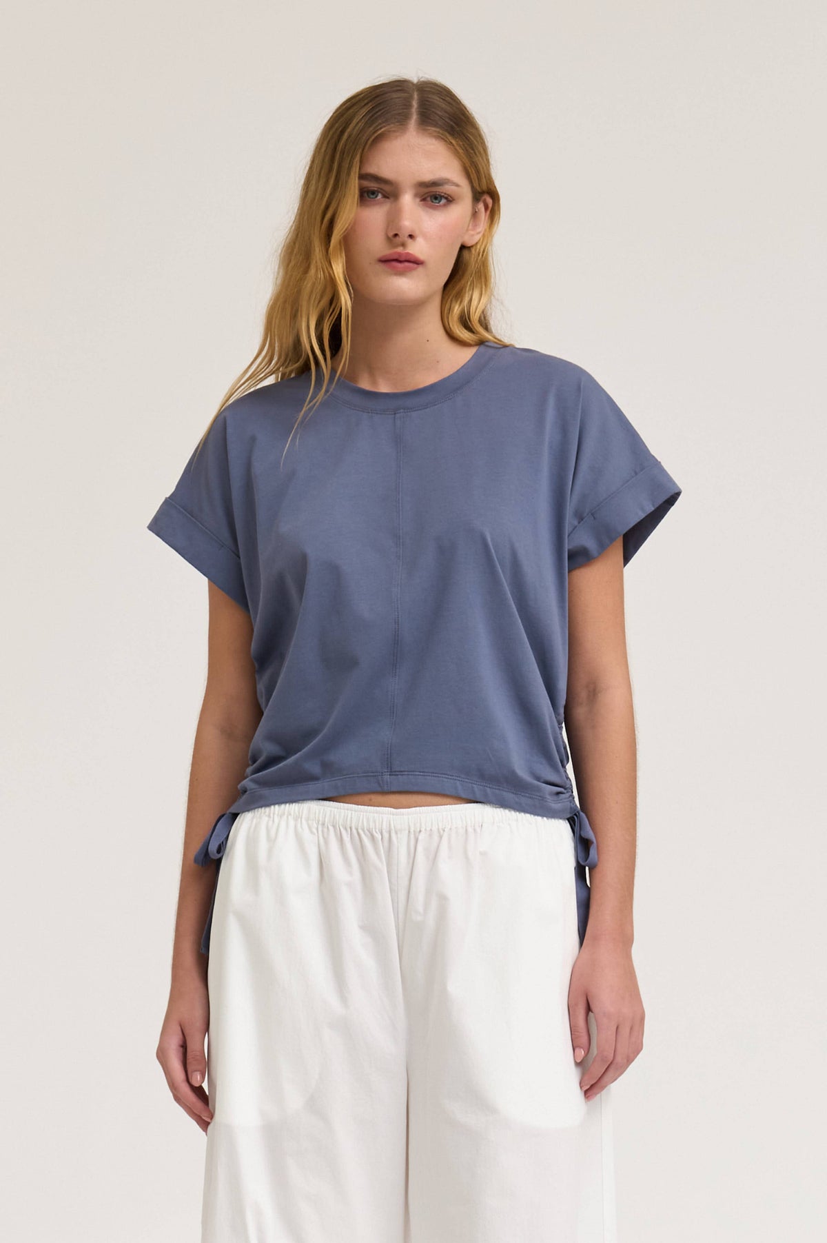Boxi T-shirt con elastico laterale