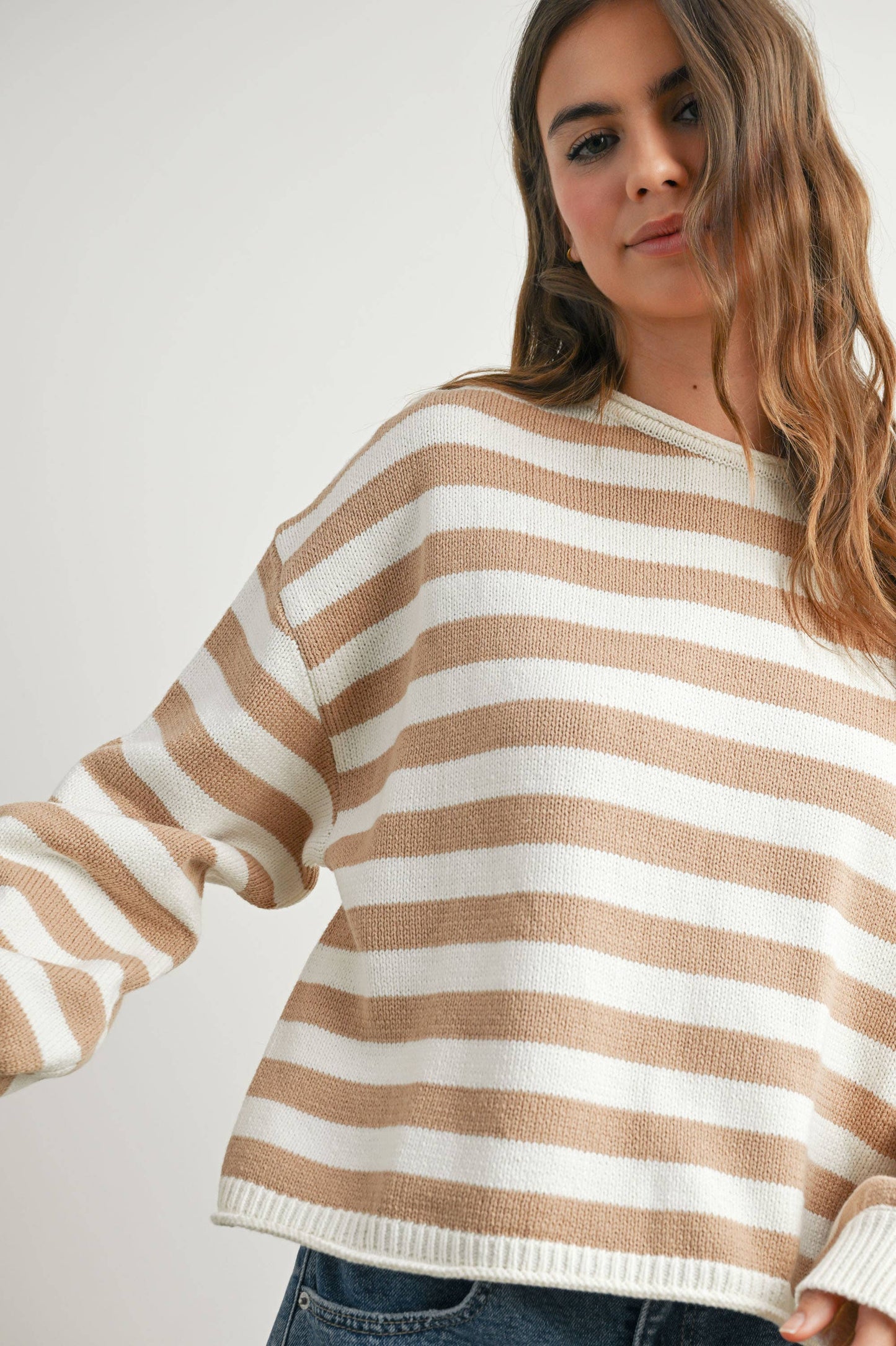 Maglione a righe - BMW7645