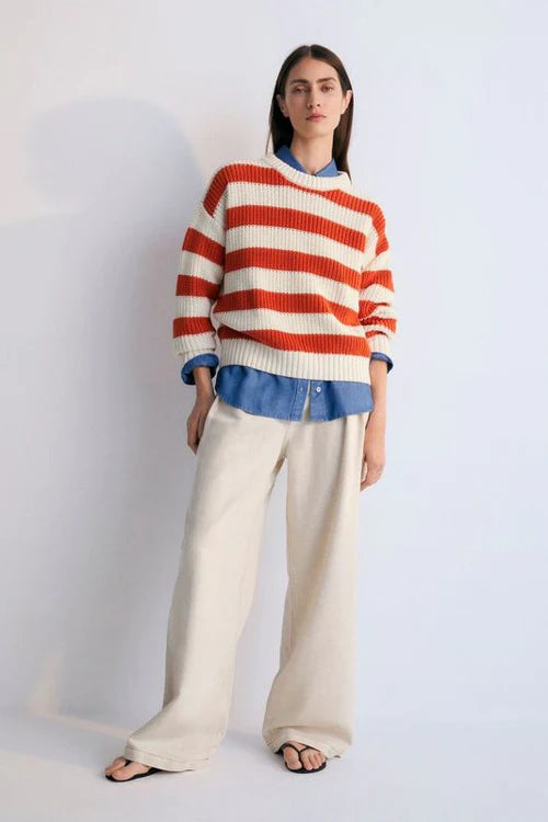 Leto jumper arancio chilli