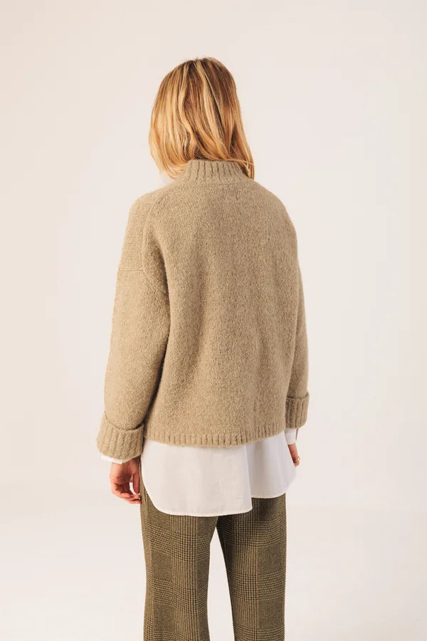 Maglione a collo alto