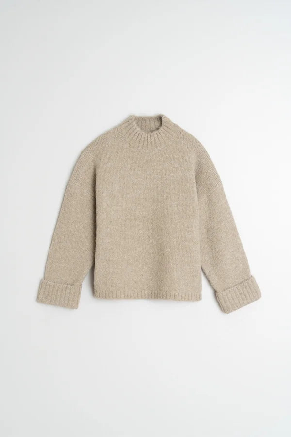 Maglione a collo alto