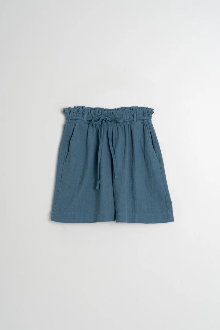 Panama shorts indigo blue