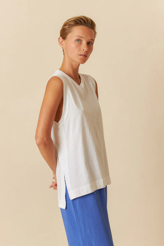 Tank top in cotone organico