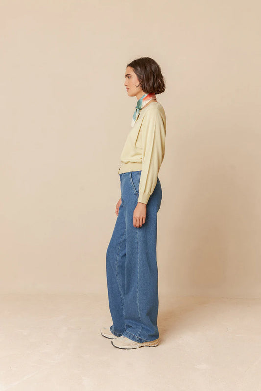 Cardigan con maniche a pipistrello