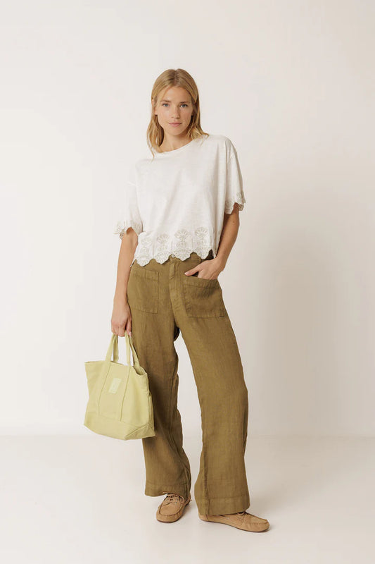 Pant in puro lino