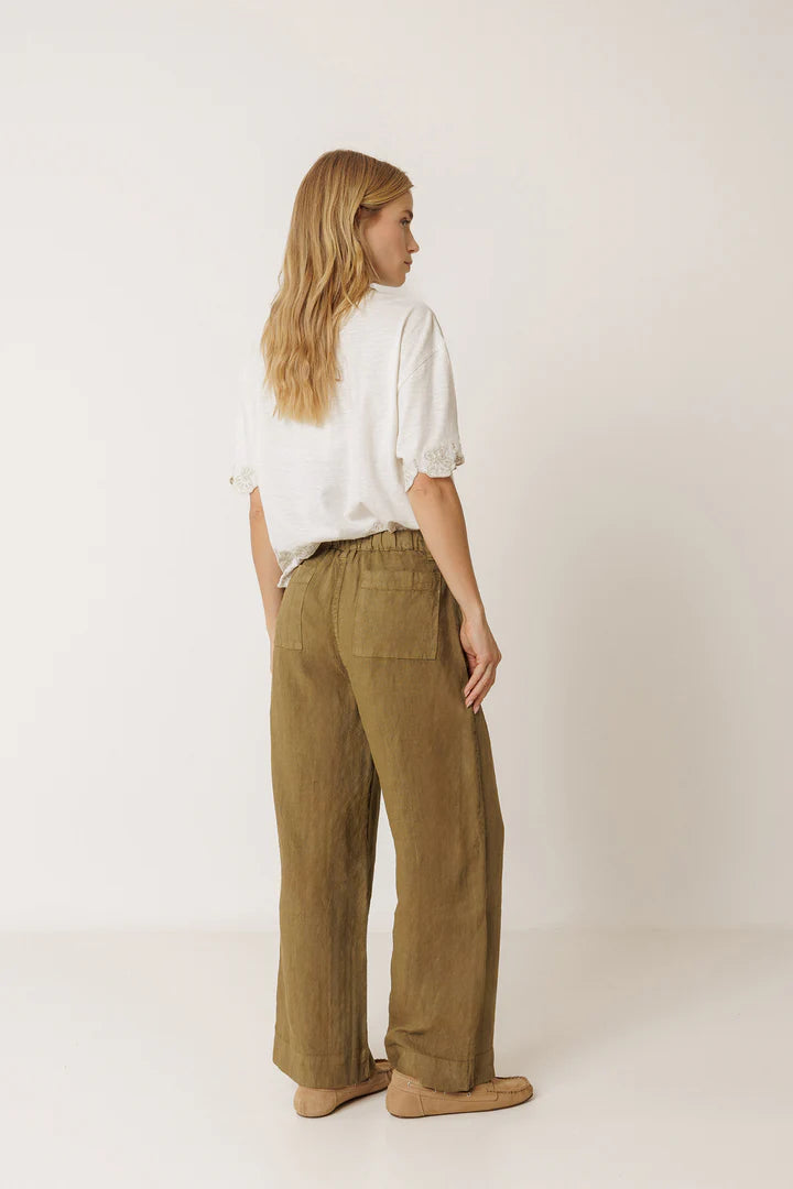 Pant in puro lino