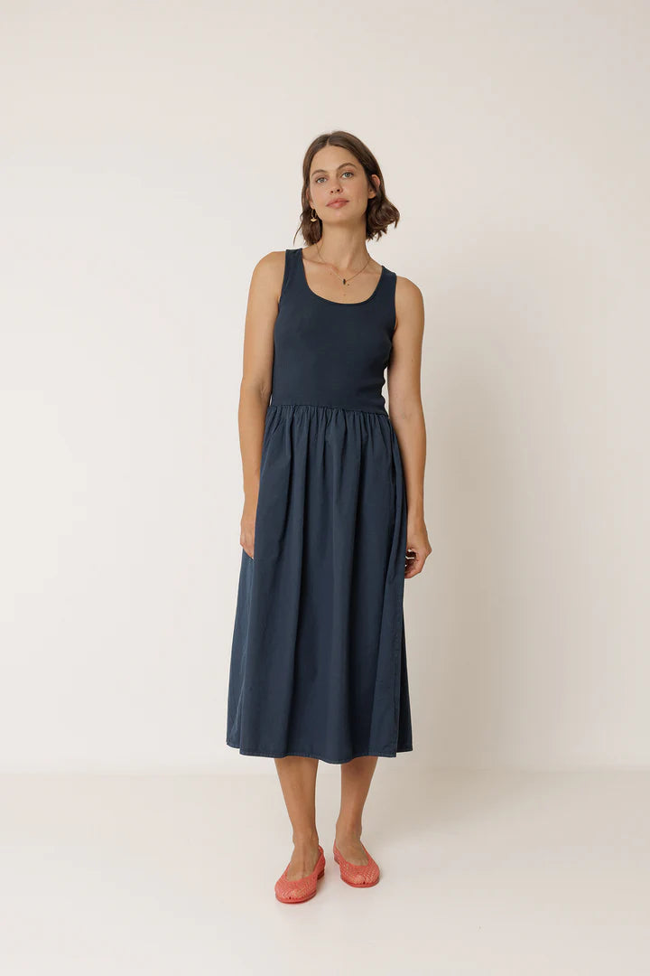 Abito in poplin di cotone