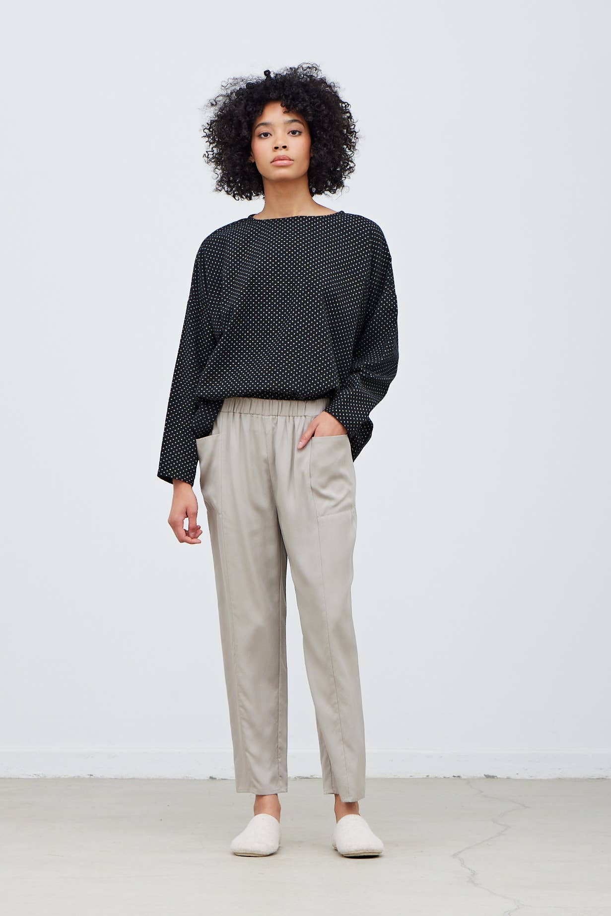 50360 - TENCEL SIDE POCKET PANT