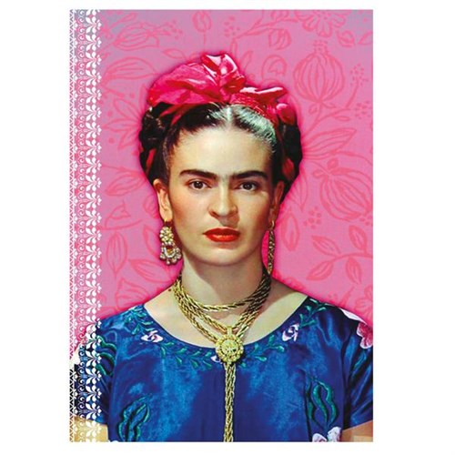 Notebook A5 Quaderno Frida Kahlo foto Pink