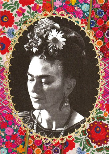 Notebook A5 Quaderno Frida Kahlo foto Bianco \ Nero