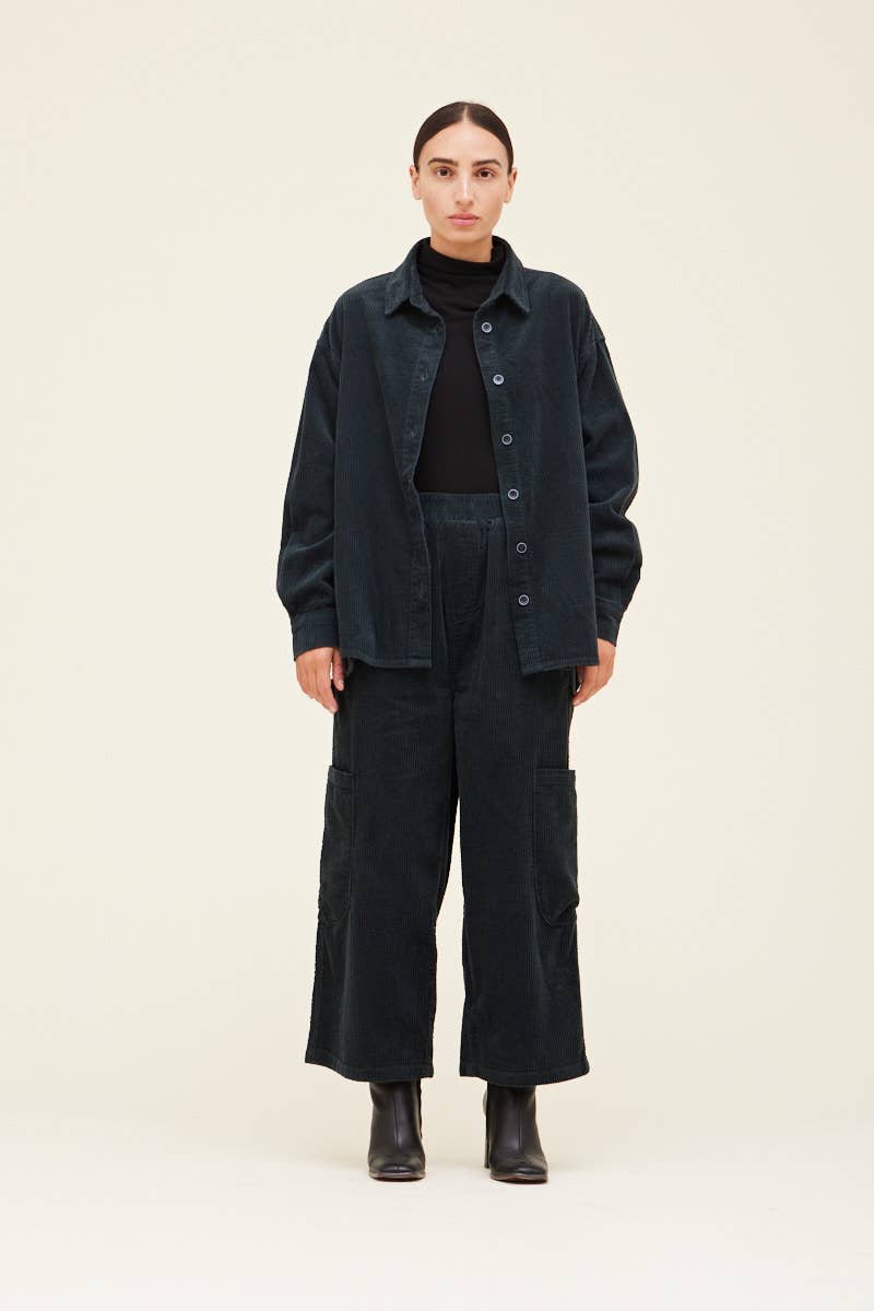 80278 - CORDUROY SHIRT JACKET